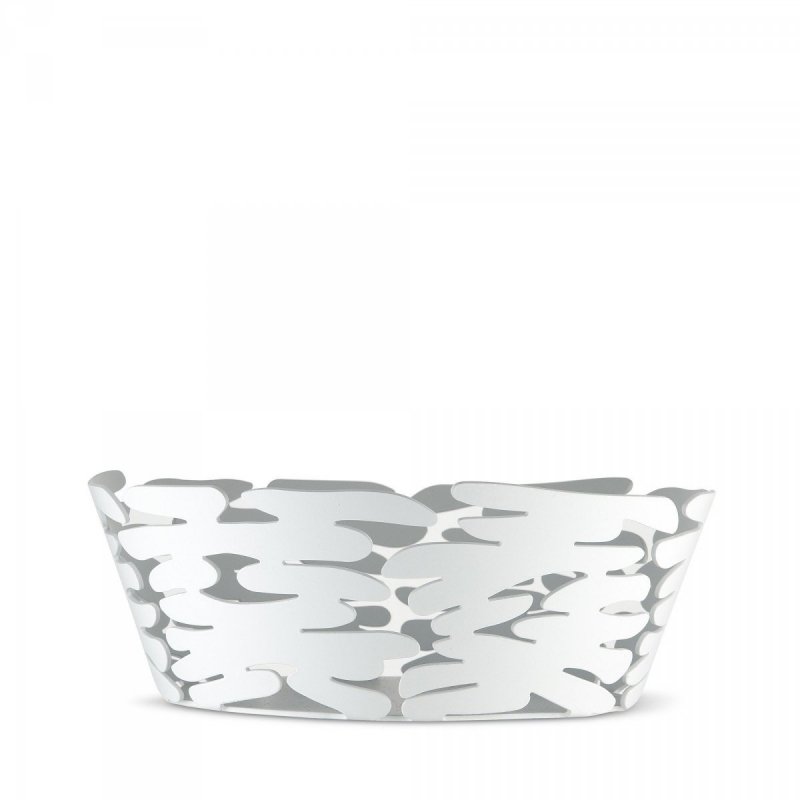 Alessi BARKET Misa - Kosz na Owoce 18 cm Biały