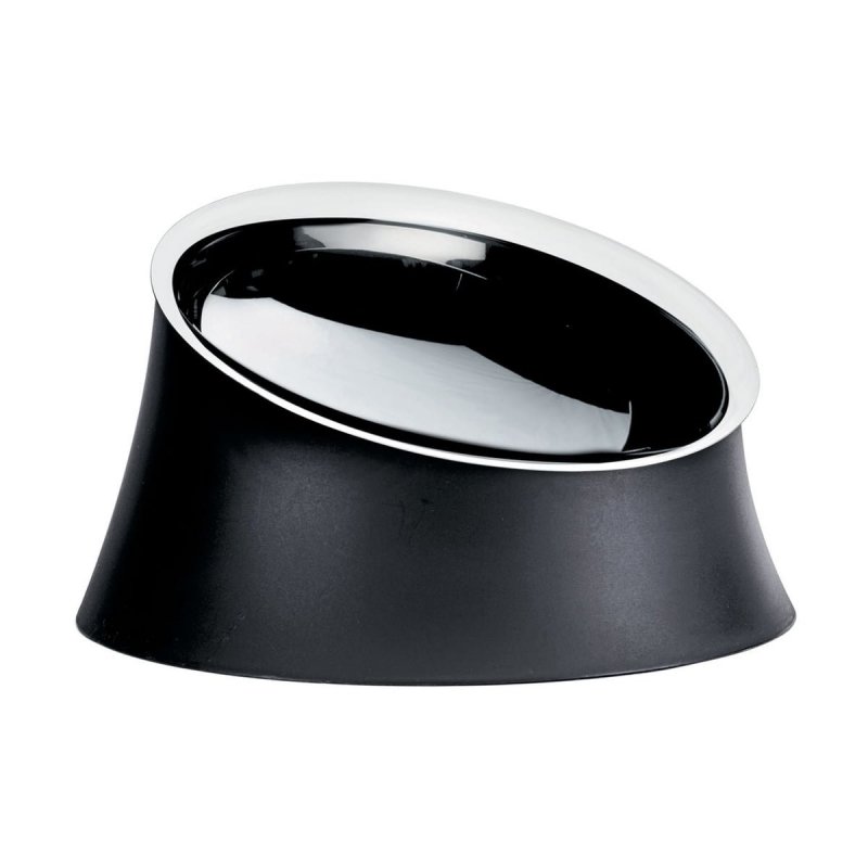 A di Alessi WOWL Miska dla Psa 21 cm Czarna