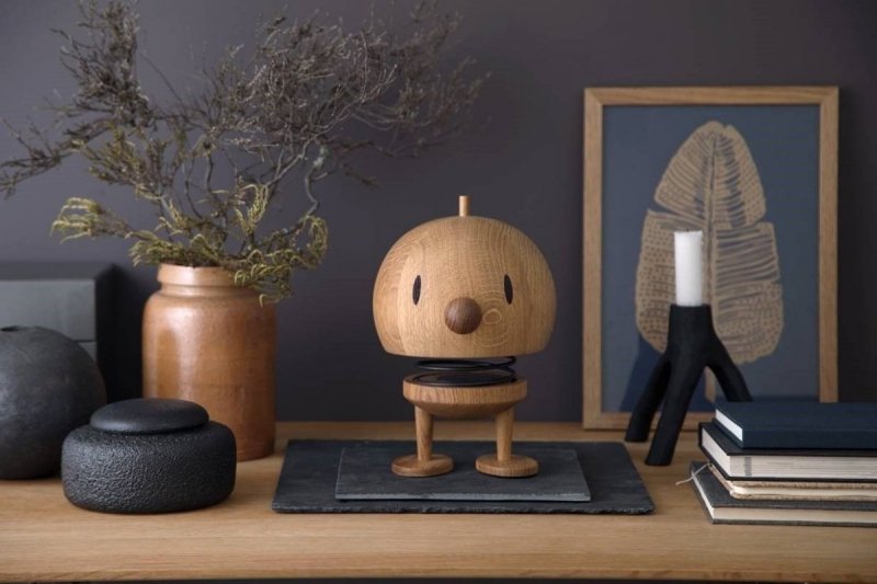 Hoptimist OAK Figurka Optymisty Bumble L - Jasny Dąb