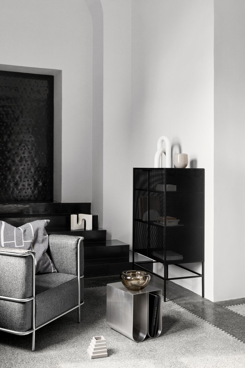Kristina dam studio MODERNIST Fotel Tapicerowany / Ciemnoszary