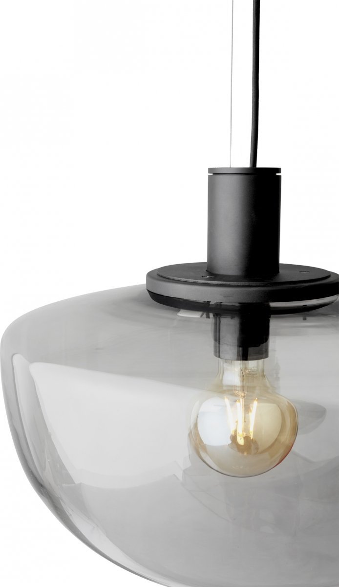 Audo BANK Lampa Wisząca / Klosz Szary