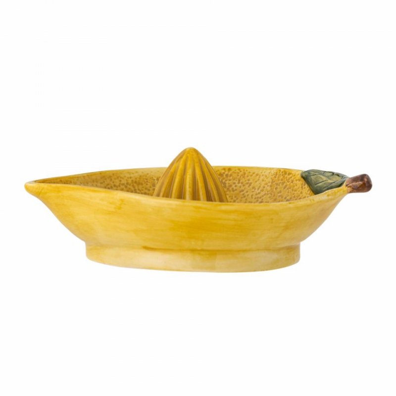 Bloomingville LIMONE Ceramiczna Wyciskarka do Cytryn / Żółta