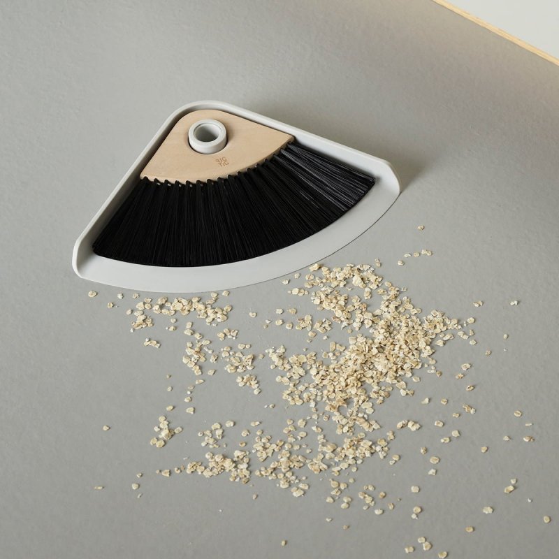 RIG-TIG by Stelton SWEEP-IT Zmiotka z Szufelką / Jasnoszara