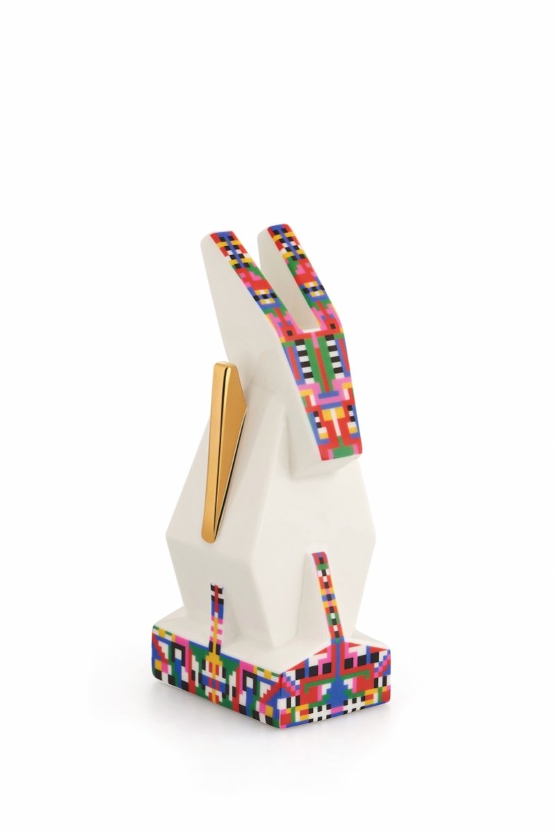 Alessi CHRISTMAS COLLECTION Świąteczna Figurka z Porcelany / Osioł