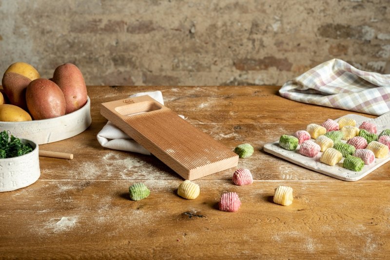 Marcato CLASSIC LINE Deska do Gnocchi z Wałkiem / Drewniana