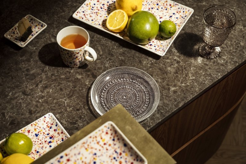 Iittala KASTEHELMI Talerz Szklany 17 cm / Zielony