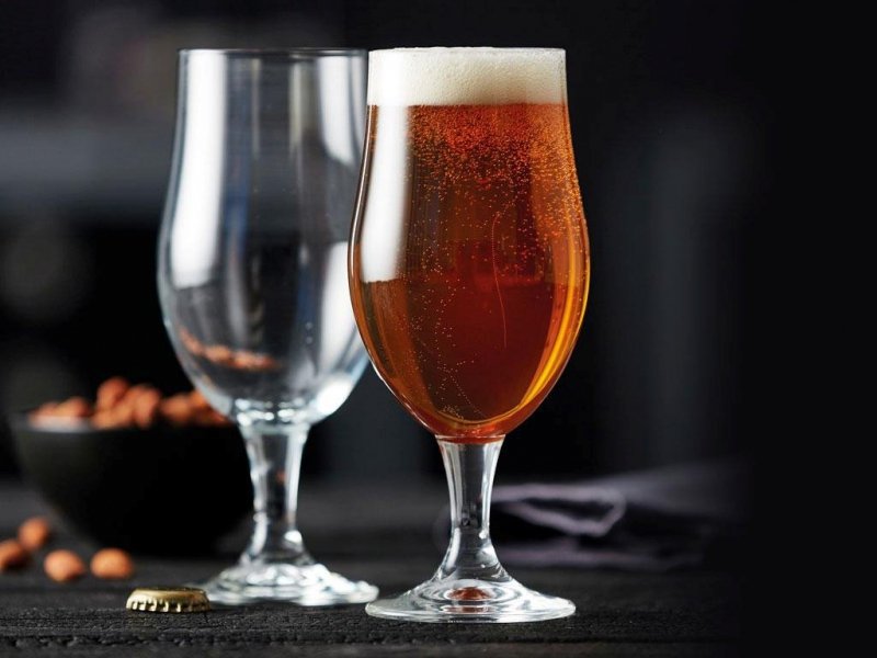 Lyngby Glass JUVEL Szklanki - Kieliszki do Piwa 490 ml 4 Szt.