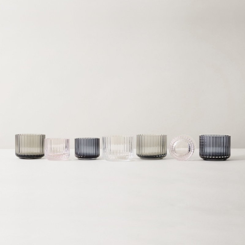 Lyngby Porcelain LYNGBY Świecznik Tealight 6,7 cm Niebieski