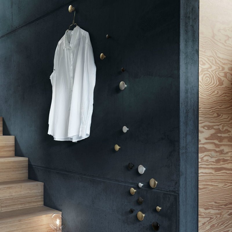 Muuto DOTS Wieszak Metalowy 5 cm Różowy
