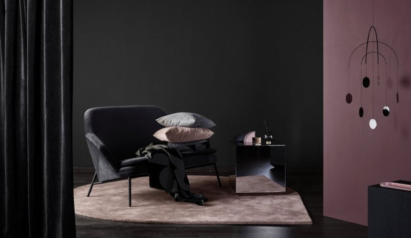 AYTM - STILLA Dywan 160x130 cm Szary