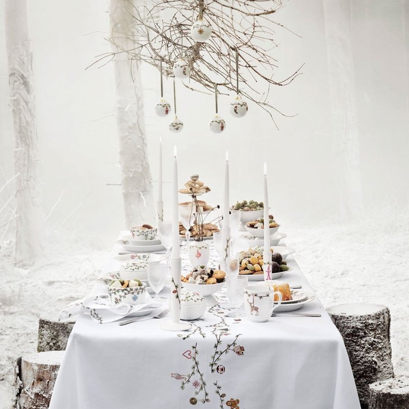 Kähler HAMMERSHØI CHRISTMAS Kubek Świąteczny 330 ml - Zestaw 2 Kubków 2018 / 2021