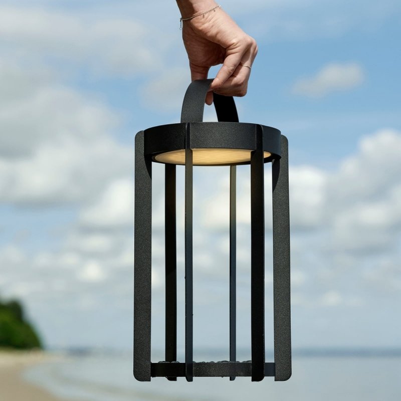ZONE Denmark FIREFLY Lampion LED 30 cm / Czarny