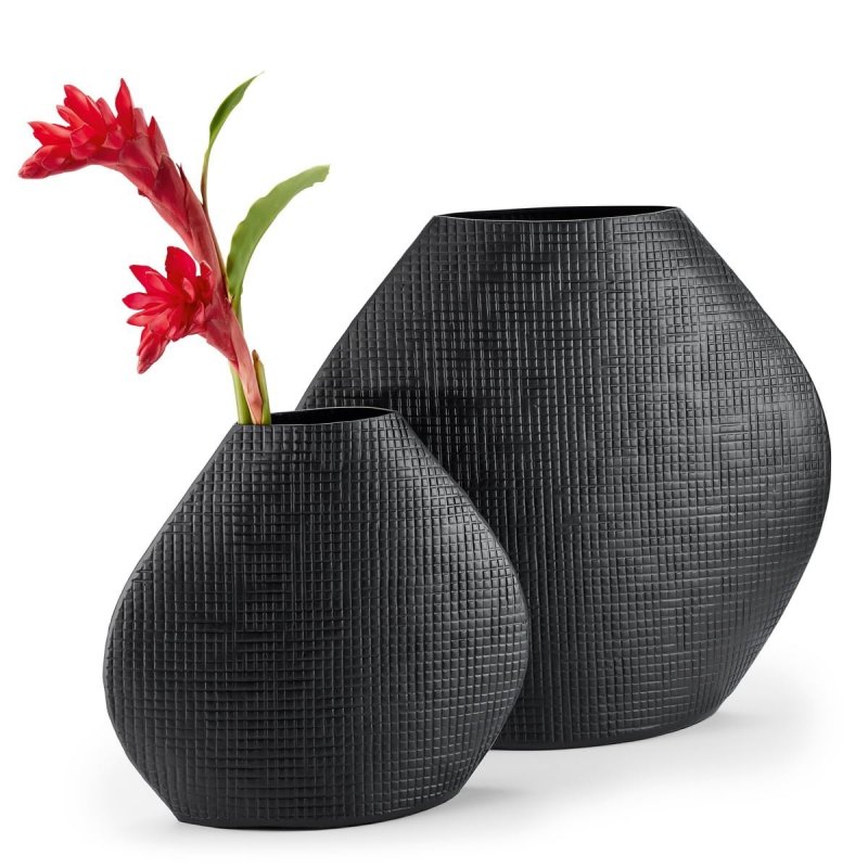 Philippi OUTBACK Wazon do Kwiatów 34 cm Czarny