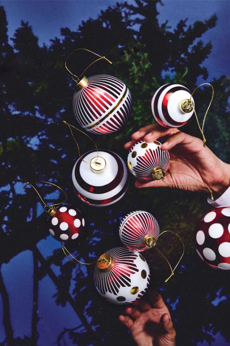 Alessi DELIGHT Bombka Choinkowa - Zestaw 2 Bombek / Set 1