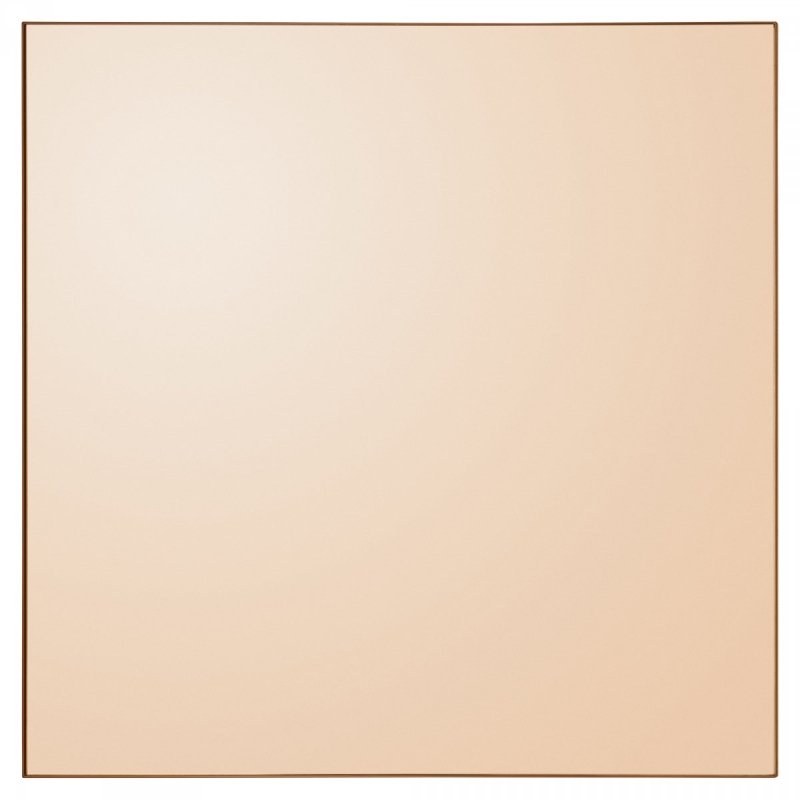 AYTM - QUADRO Lustro Ścienne Kwadratowe Amber - Tafla w Odcieniu Burszytnowym