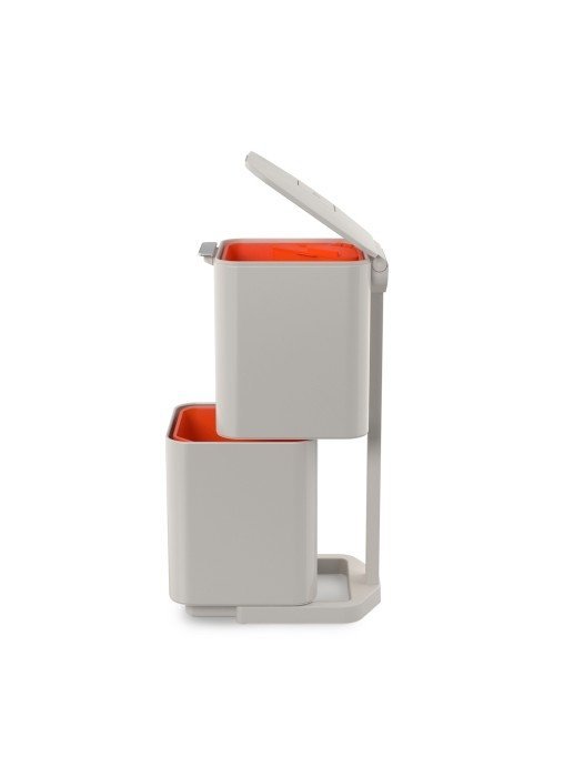 Joseph Joseph TOTEM COMPACT Kosz do Segregacji Śmieci 40 l Jasnoszary
