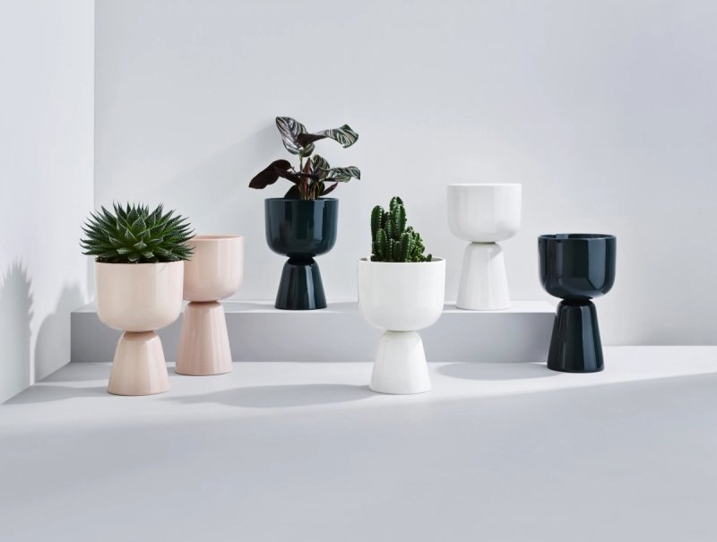 Iittala NAPPULA Osłonka - Doniczka do Kwiatów 15,5 cm / Biała
