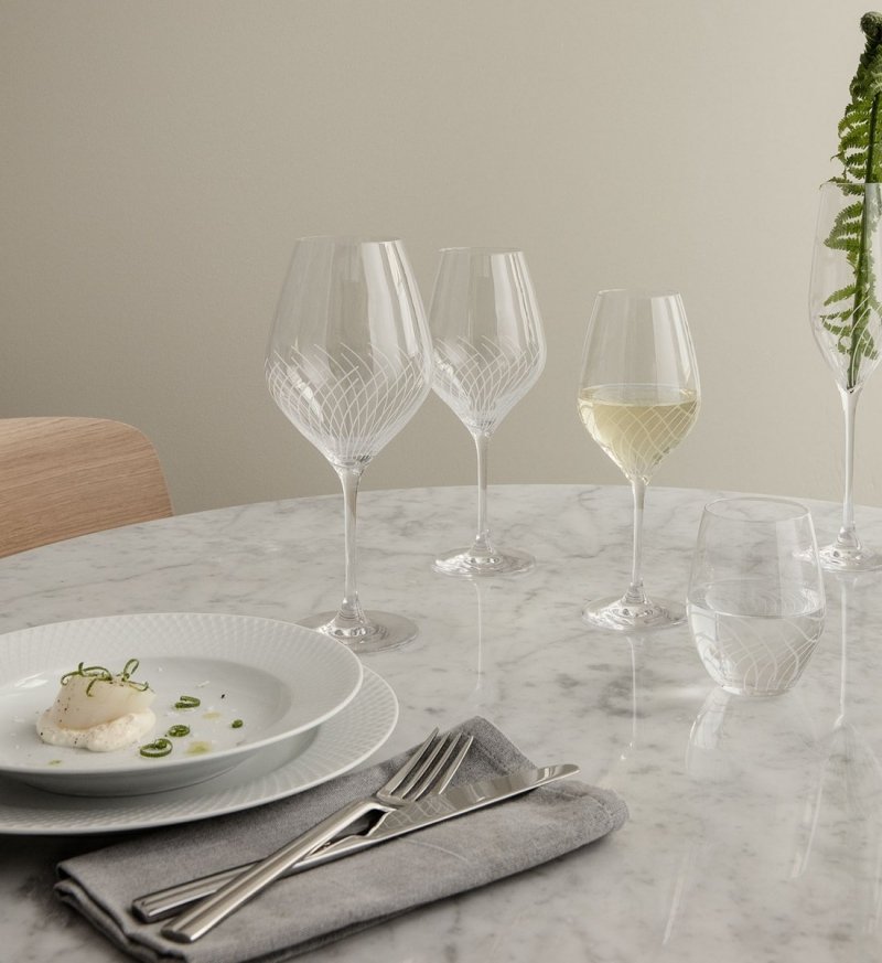 Holmegaard CABERNET LINES Kieliszki do Szampana 290 ml 2 Szt.