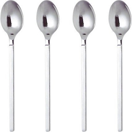 Alessi DRY Łyżeczki do Espresso 4 Szt. / Srebrne