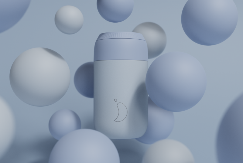 Chilly's SERIES 2 Kubek Termiczny 340 ml Czerwony