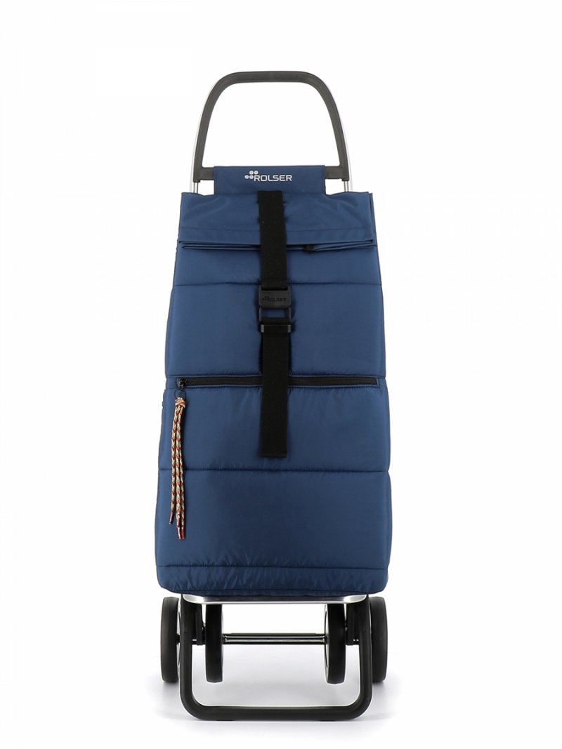 Rolser BIG POLAR 4 Wózek na Kółkach - Torba na Zakupy / Granatowy