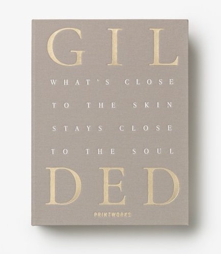 Printworks LOVE Pudełko na Biżuterię L - Gil Ded / Pozłacane