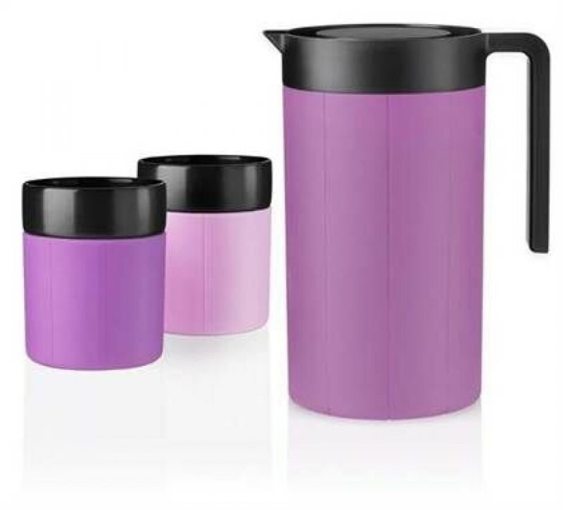 Stelton PAUL SMITH Zaparzacz Tłokowy typu French Press do Kawy / Fioletowy