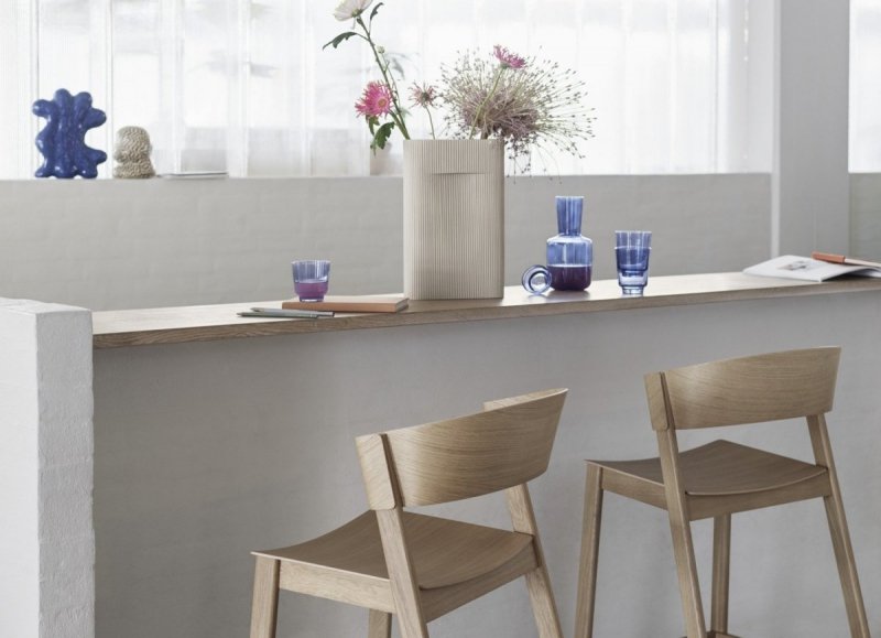 Muuto RAISE Szklanki do Wody 300 ml 2 Szt. Bezbarwny