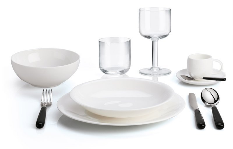 A di Alessi ALL-TIME Miska do Sałaty 24,5 cm Biała