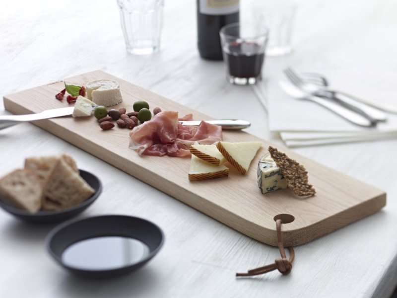 Nuance TAPAS Deska do Serwowania 60 cm z Drewna Dębowego