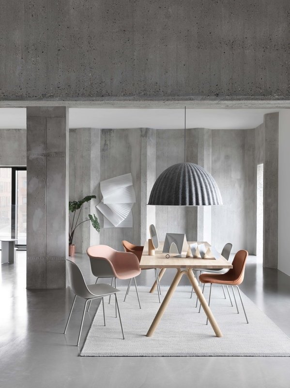 Muuto UNDER THE BELL Lampa Wisząca 82 cm Szara