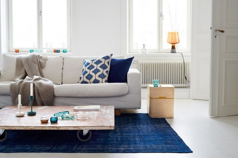 Iittala NAPPULA Świecznik Wysoki / Biały