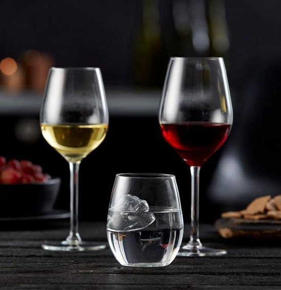 Lyngby Glass JUVEL Kieliszki do Czerwonego Wina 500 ml 4 Szt.