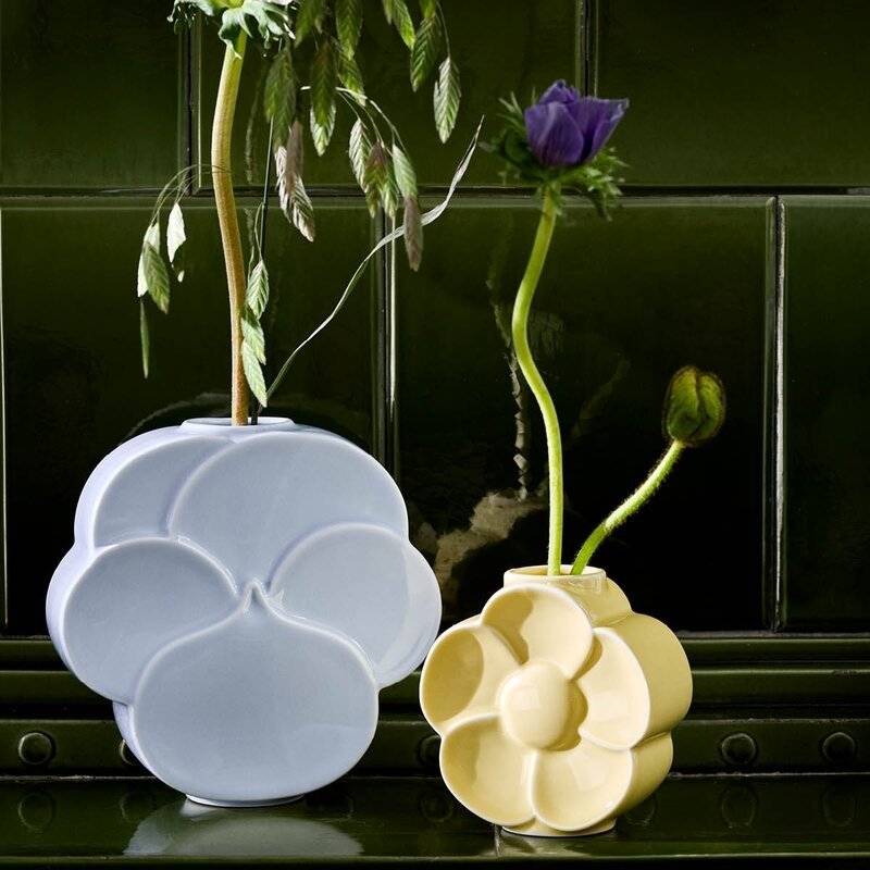 wazon Lyngby Porcelæn Buttercup 11,5 cm piaskowy