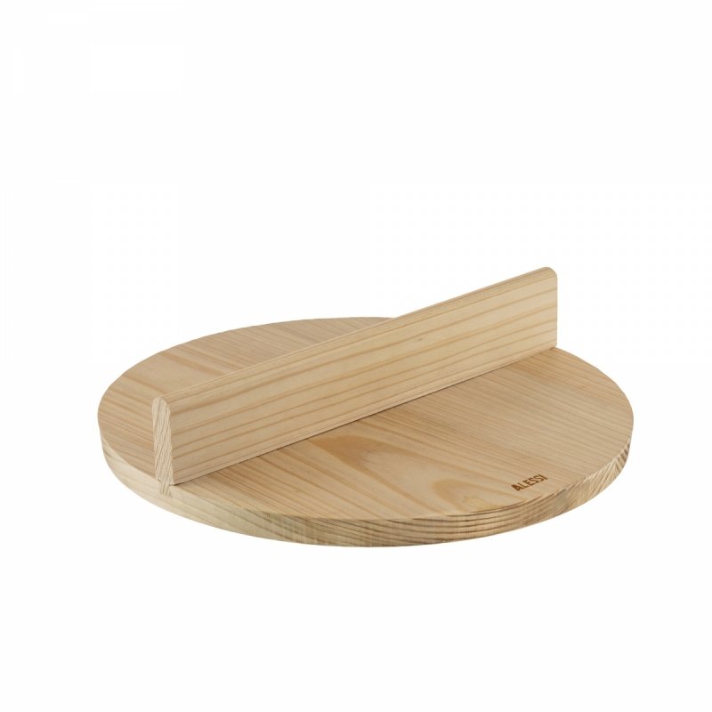 Alessi CONVIVO Pokrywka z Drewna Cyprysowego 20 cm