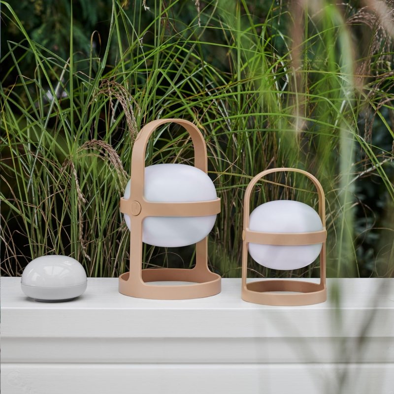 Rosendahl SOFT Bezprzewodowa Solarna Lampa LED 18,5 cm / Pomarańczowa Terrakota