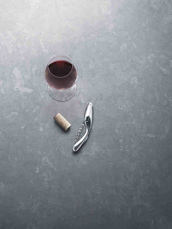 Georg Jensen WINE Stalowy Korkociąg do Wina / Pomocnik Barmański