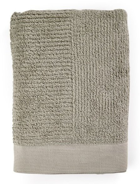 ZONE Denmark CLASSIC Ręcznik 140x70 cm Zielony Eukaliptus