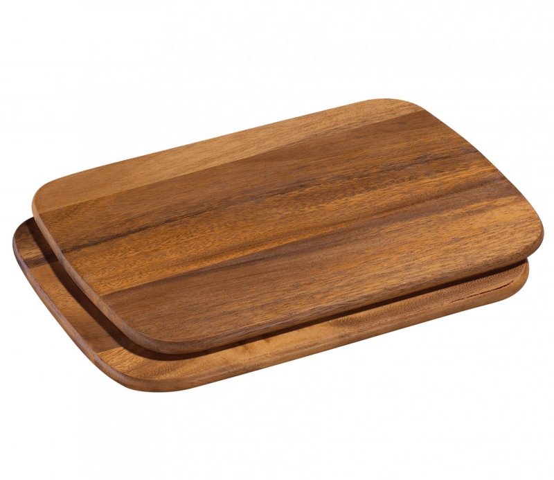 Zassenhaus AKACJA Drewniane Deski Śniadaniowe 2 Szt. 28 cm