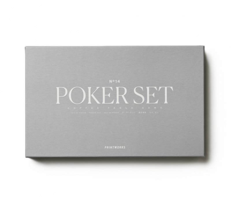 Printworks GAMES Zestaw do Gry w Pokera