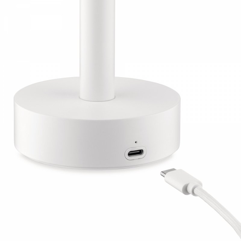 Alessi TSUMIKI Bezprzewodowa Lampka LED / Biała