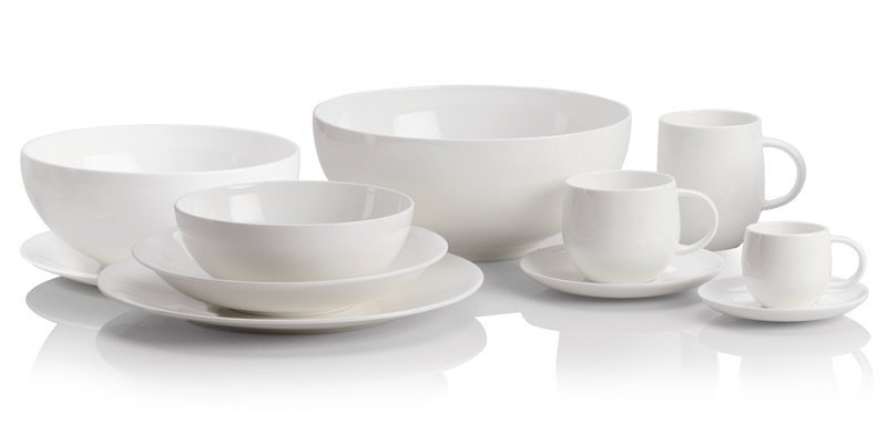 A di Alessi ALL-TIME Filiżanka do Herbaty 270 ml Biała