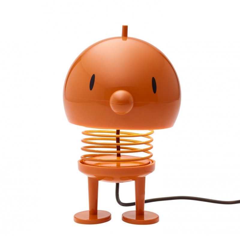 Hoptimist BUMBLE Lampa Stołowa - Figurka Optymisty L Pomarańczowa