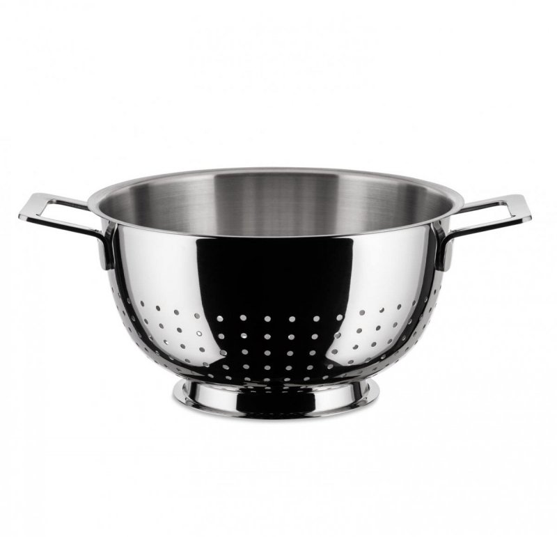 A di Alessi POTS &amp; PANS Durszlak Stalowy 22 cm