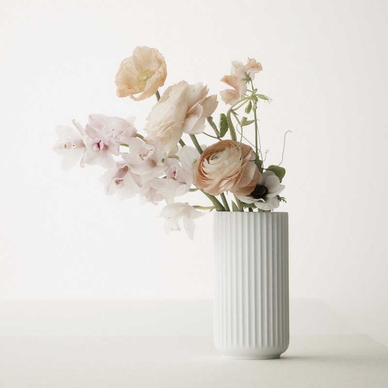Lyngby Porcelain LYNGBY Wazon do Kwiatów 12 cm Czarny