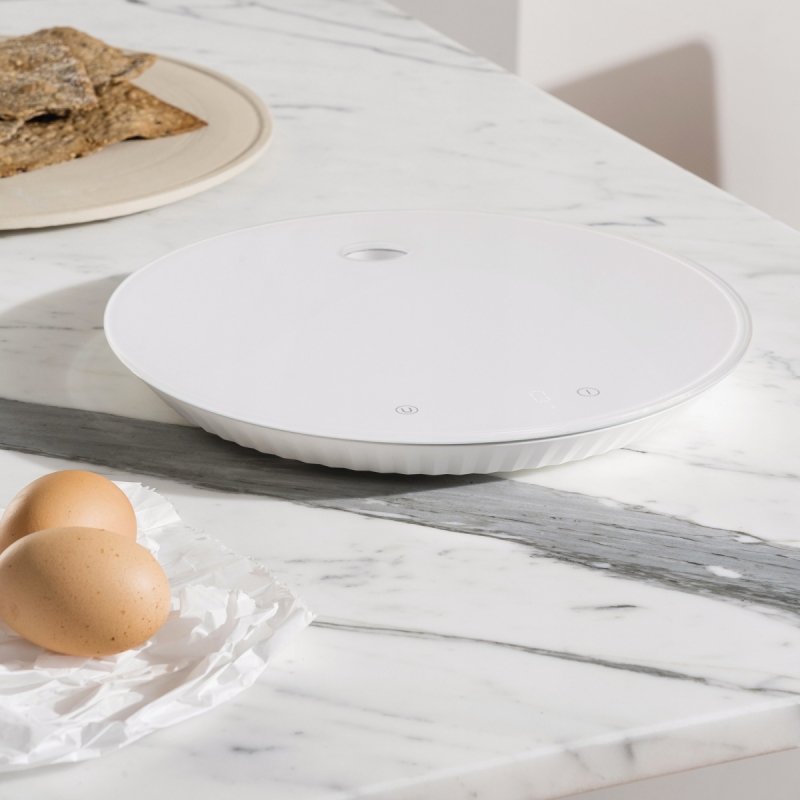 Alessi PLISSE Elektroniczna Waga Kuchenna / Zielona