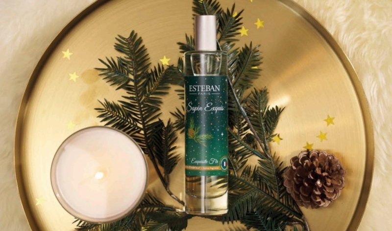 Esteban PARIS Świąteczna Świeca Zapachowa 180 g / Zapach Exquisite Fir