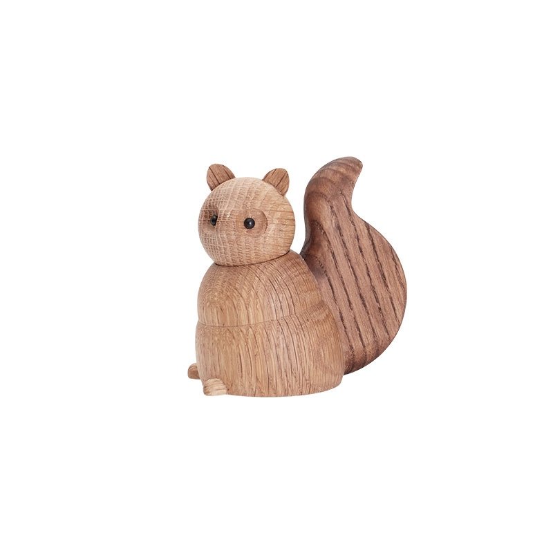 Andersen Furniture WOOD Figurka Drewniana - Wiewiórka L / Dębowa
