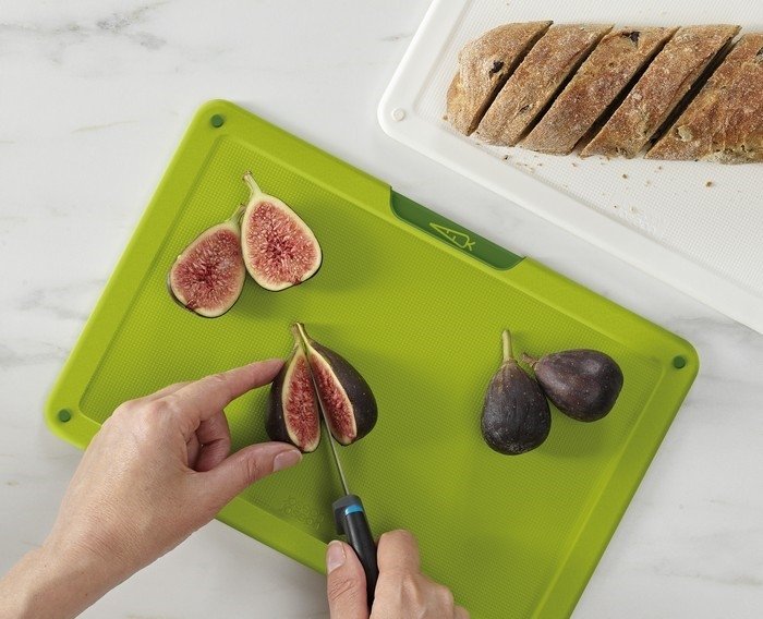 Joseph Joseph FOLIO ICON PLUS Zestaw 4 Desek z Nożami w Stalowym Etui
