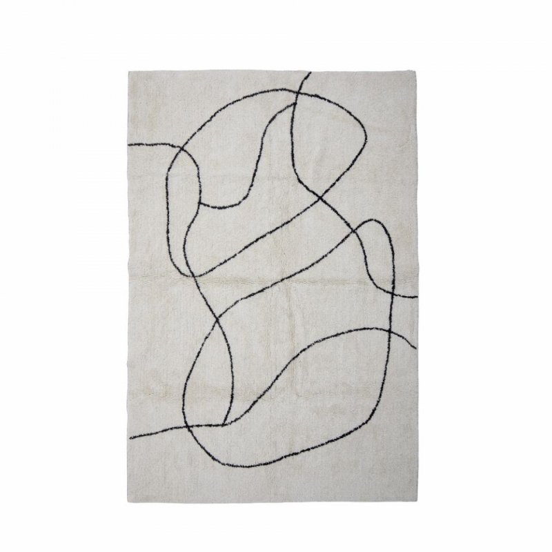 Bloomingville VIGA Dywan 120 x 180 cm / Biały